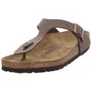 Image de Birkenstock 043751 Gizeh mocca, Birkibuc Homme Brown EU 38