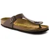 Image de Birkenstock 043751 Gizeh mocca, Birkibuc Homme Brown EU 43