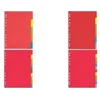 Image de Lot de 10 intercalaires Pagna 31101-20 A4 en 5 couleurs