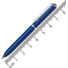 Image de ONLINE stylo bille Mini Portemonnaie Bleu, rétractable, recharge standard D1 bleu, indélébile, petit stylo à bille - seulement 8 cm