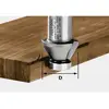 Image de Festool 490090 Fraise à chanfreiner Dimension produit, Ø 27 mm