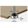 Image de Broche de fraisage S8 1,5-5 KL28 Festool 499804 Diamètre 28 mm
