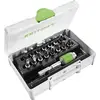Image de Festool SYS3 XXS CE-MX BHS 60 205822 Jeu dembouts avec porte-embout
