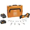 Image de Fein Multimaster AMM 700 1.7 Q Autoglas AS 71293762000 Outil multifonction sans fil + batterie, + 2 batteries, + chargeur, + accessoires, + mallette 19 pièces