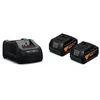 Image de FEIN Set de démarrage GBA 18V/5 Ah AS ProCORE 18 V 5.0 Ah AS avec 2 batteries lithium-ion ProCore 18V 5.0 Ah et 1 chargeur rapide GAL 1880 CV.