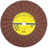 Image de Klingspor 73994 FSR 618 prédateurs de ponçage, 165 x 14 mm grain 120 à une rangée 2 lamelles par paquet Diamètre 165 mm 10 pc(s)