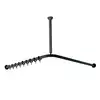 Image de Hewi 801 Tringle de rideau de douche, avec fixation au plafond, 801.34.1061 90,