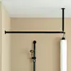 Image de Hewi 801 Tringle de rideau de douche, avec fixation au plafond, set complet, 801.34.1062 90,