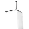 Image de Hewi 801 Tringle de rideau de douche, avec fixation au plafond, set complet, 801.34.1062 92,