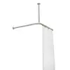 Image de Hewi 801 Tringle de rideau de douche, avec fixation au plafond, set complet, 801.34.1062 95,