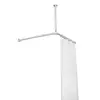 Image de Hewi 801 Tringle de rideau de douche, avec fixation au plafond, set complet, 801.34.1062 97,