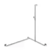 Image de Hewi System 900 Barre de douche avec barre d’appui, 900.35M307XA,