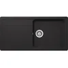 Image de Schock FOMD100LAGON Évier de cuisine 100 x 50 cm Formhaus D-100L Onyx   Évier en granit CRISTALITE à partir de 60 cm de largeur