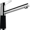 Image de SCHOCK Robinet de cuisine SC-510 Night - Robinet noir haute pression CRISTALITE avec bec fixe et connecteurs standard