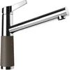 Image de SCHOCK Robinet de cuisine SC-510 Bronze   Robinet basse pression CRISTADUR avec bec fixe et raccords standard