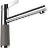 Image de SCHOCK Robinet de cuisine SC-510 asphalte - Robinet basse pression CRISTADUR avec bec fixe et raccords standard