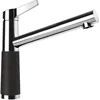 Image de SCHOCK Robinet de cuisine SC-510 Onyx   Robinet basse pression CRISTADUR avec bec fixe et raccords standard