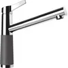 Image de SCHOCK Robinet de cuisine SC-510 Stone - Robinet basse pression CRISTADUR avec bec fixe et raccords standard