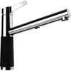 Image de SCHOCK Robinet de cuisine SC-510 Night - Robinet haute pression CRISTADUR Green Line avec douchette extensible et raccords standard