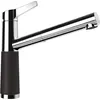 Image de SCHOCK Robinet de cuisine SC-510 Onyx   Robinet basse pression CRISTADUR avec douchette extensible et raccords standard