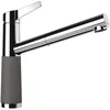 Image de SCHOCK Robinet de cuisine SC-510 Silverstone - Robinet basse pression avec douchette extensible et raccords standard