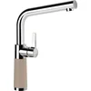Image de SCHOCK Robinet de cuisine SC-540 Twilight - Marron CRISTADUR haute pression avec bec fixe et connecteurs standard