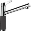 Image de SCHOCK Robinet de cuisine SC-510 Dusk - Gris haute pression CRISTADUR avec bec fixe et connecteurs standard