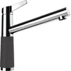 Image de SCHOCK Robinet de cuisine SC-510 Dusk   Robinet basse pression gris CRISTADUR avec bec fixe et connecteurs standard