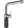 Image de SCHOCK Robinet de cuisine SC-540 Dusk - Gris haute pression CRISTADUR avec douchette extensible et raccords standard