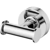 Image de Ideal Standard IOM Double Patère Murale Ronde Crochet Porte Serviette Salle de bain Finition Chrome A9116AA