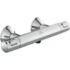 Image de CERATHERM T25 | Mitigeur de douche à poser 315 x 100 x 70 mm chromé, 22 l/min (3 bars) | Fonction thermostatique, économie d'eau et d'énergie, CoolBody, verrouillage de sécurité, certifié NF