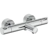 Image de Ideal Standard Mitigeur Baignoire et Douche Thermostatique Chrome Ceratherm T125 Réglage Température Haute Précision Fonction Economie d' Eau A7588AA