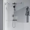 Image de Ideal Standard Ceratherm T125+ Colonne de douche en applique avec mitigeur thermostatique, A7689A5,