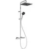 Image de Ideal Standard Ceratherm T25+ Colonne de douche en applique avec mitigeur thermostatique, A8530AA,
