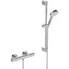 Image de Ideal Standard Ceratherm T25 N Robinetterie de douche en applique avec mitigeur thermostatique, A8529AA,