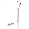 Image de Ideal Standard Ceratherm T25 N Robinetterie de douche en applique avec mitigeur thermostatique, A8515AA,
