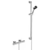 Image de Ideal Standard Ceratherm T25 N Robinetterie de douche en applique avec mitigeur thermostatique, A8541AA,