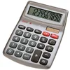 Image de Genie 540 Calculatrice de Bureau   10 Chiffres, écran incliné LCD, Double Alimentation Solaire & Pile, Clavier Ergonomique, compacte et élégante Gris