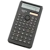 Image de GENIE 82 SC Calculatrice Scientifique 240 Fonctions   Écran 2 Lignes 10 Chiffres, Solaire et Pile, Calculatrice Collège Lycée Études, avec Couvercle de Protection, Noir