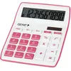 Image de Genie 840 P 10 chiffres calculatrice de bureau avec double alimentation (solaire et batterie) Design Compact (Rose)