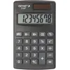 Image de Genie Calculatrice 215 Chiffres P8 - Double Alimentation (Solaire et Pile) - Design Compact - Gris