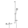 Image de Hansa Unita Mitigeur thermostatique de douche en applique, 48130131,