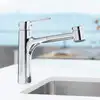 Image de Hansa Ronda Mitigeur de cuisine pivotant, avec douchette extractible, 03382273,