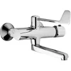 Image de Hansa 8382202 7834255 Tempra Robinetterie de lavabo/d'évier à thermostat pour Montage mural Chromé