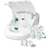 Image de medisana IN 550 inhalateur, nébuliseur à compresseur avec embout buccal et masque pour adultes et enfants, pour le rhume ou l'asthme avec accessoires supplémentaires et compartiment à accessoires