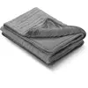 Image de medisana HB 680 Couverture chauffante en peluche, couverture en peluche en tricot avec arrêt automatique, lavable, 3 réglages de température 160 x 120 cm, aspect réversible à 2 couleurs
