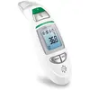 Image de medisana TM 750 thermomètre frontal auriculaire médical numérique 6 en 1 pour bébés,enfants et adultes, avec alarme visuelle de fièvre,fonction mémoire et mesure de liquides
