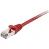 Image de Equip 605520 RJ45 Câble réseau, câble patch CAT 6 S/FTP 1.00 m rouge contacts dorés 1 pc(s)