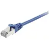Image de Equip 605630 RJ45 Câble réseau, câble patch CAT 6 S/FTP 1.00 m bleu contacts dorés 1 pc(s)