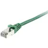 Image de Equip 605543 RJ45 Câble réseau, câble patch CAT 6 S/FTP 0.25 m vert contacts dorés 1 pc(s)